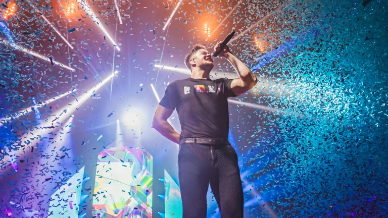Noche mágica con Imagine Dragons en la Luna Park